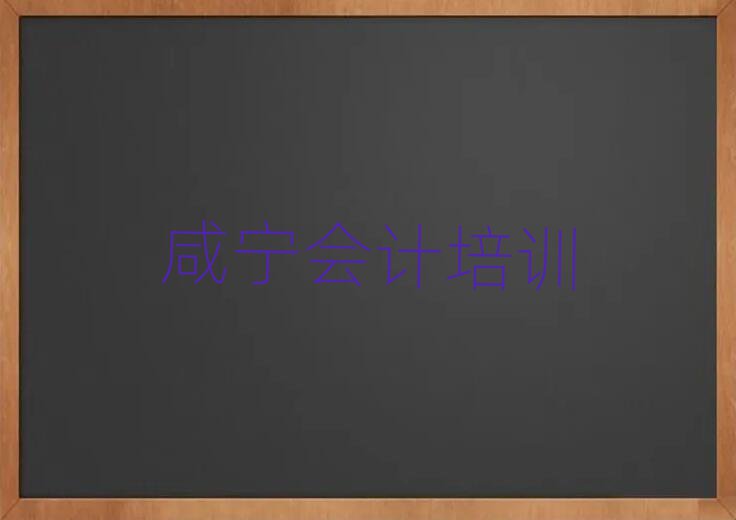 咸宁会计集训机构排名top10