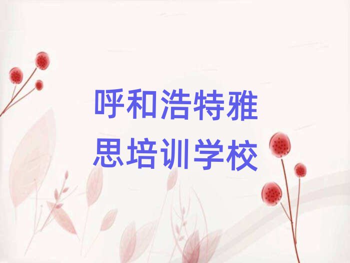 呼和浩特雅思网上学习十大名单排名甄选