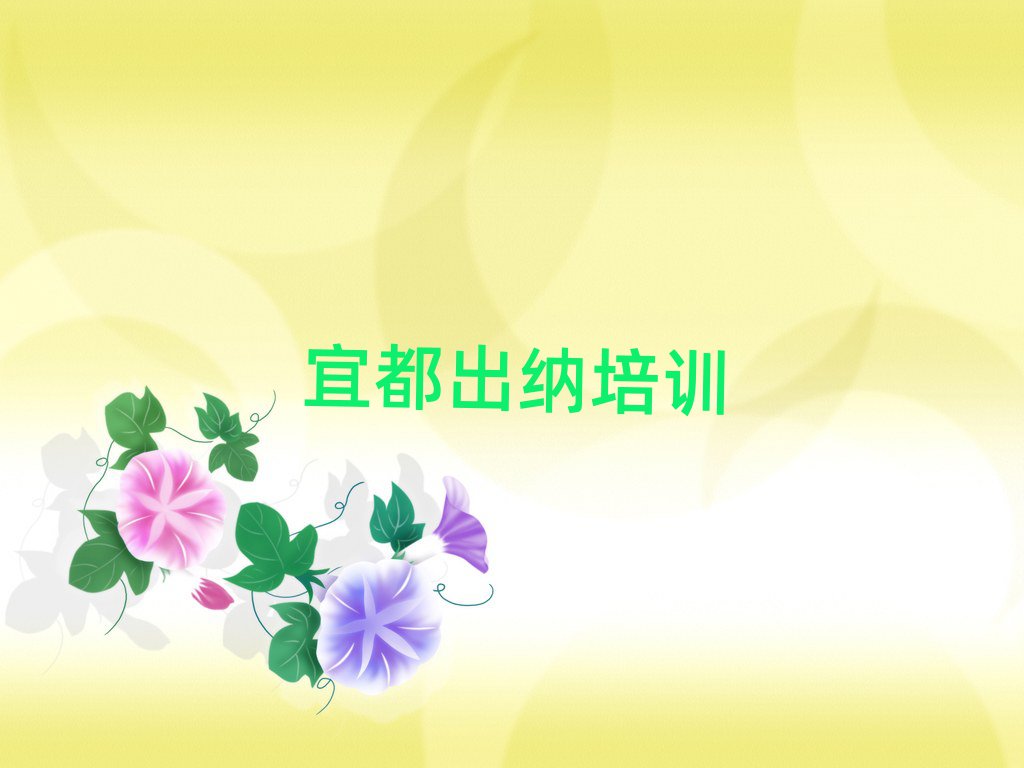 2025年宜都孝南区学出纳学校哪个好