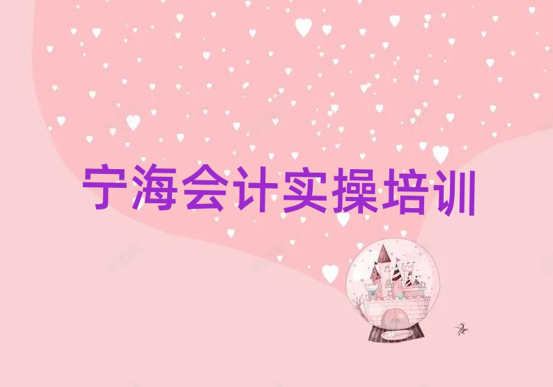 2025年宁海哪里有会计实操培训速成班