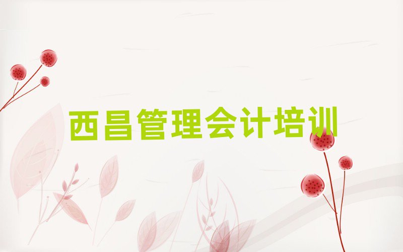 西昌管理会计培训费用前十名