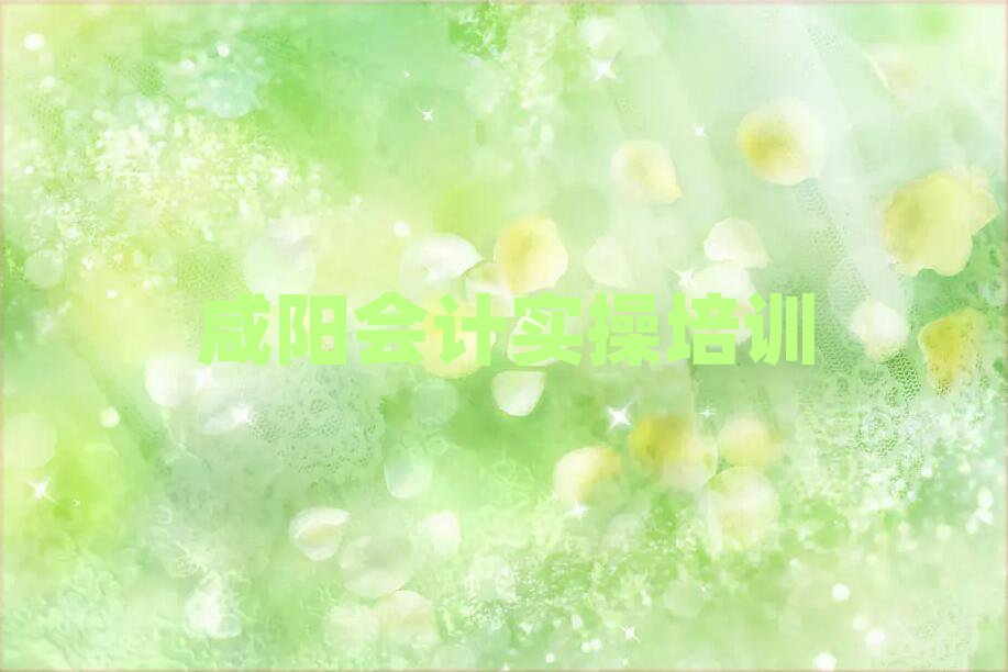2025咸阳渭城区在哪里学会计实操排名榜