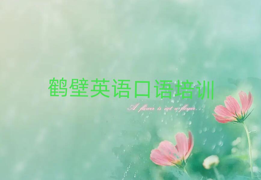 鹤壁英语口语线上学习班十大正规排行