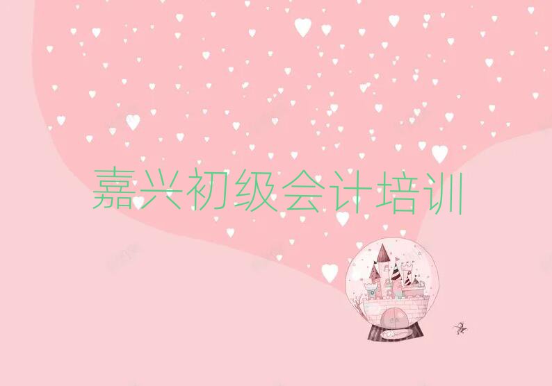 嘉兴南湖区初级会计班培训怎么样学的