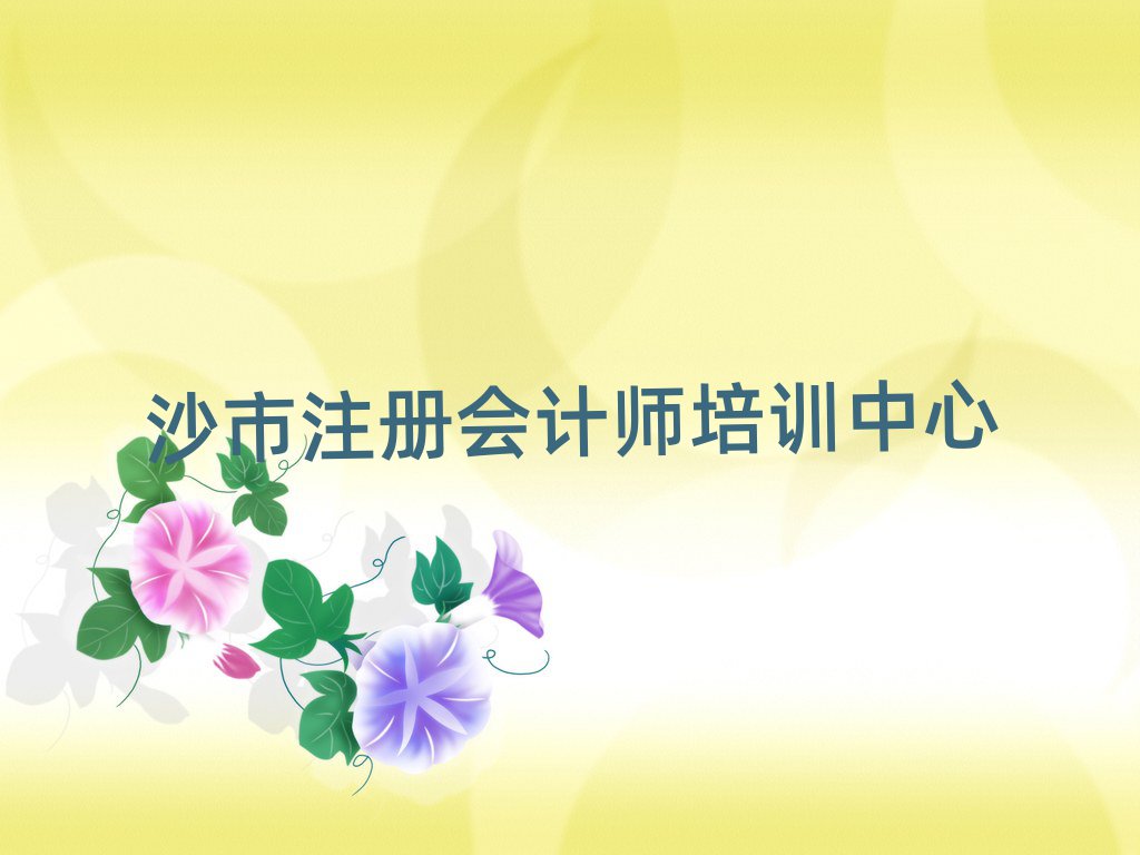 沙市在哪里学注册会计师好精选名单推荐