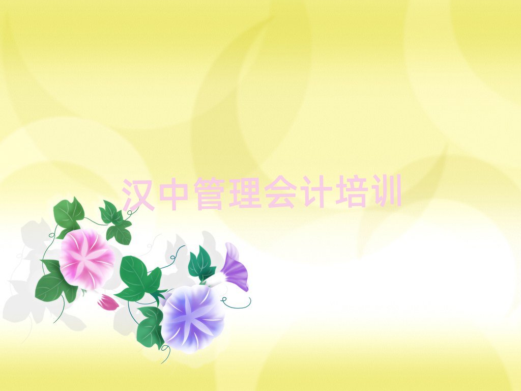 汉中汉台区管理会计培训学校需要多少钱