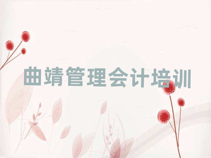 曲靖茨营镇管理会计培训机构哪个比较可靠