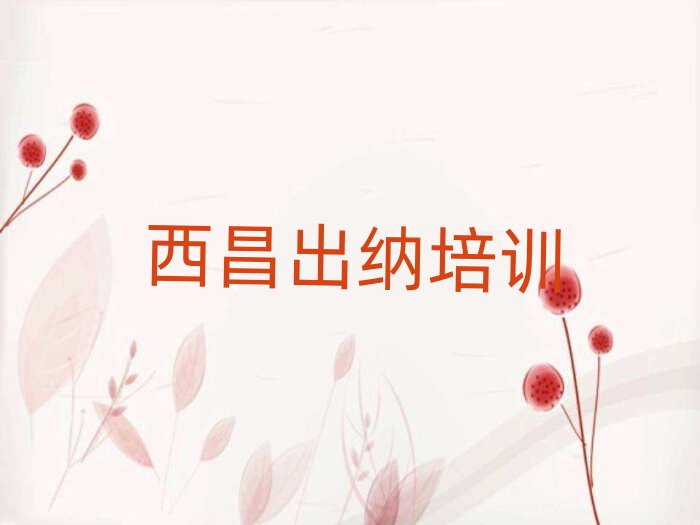 6月西昌出纳培训在哪学榜首今日公布一览